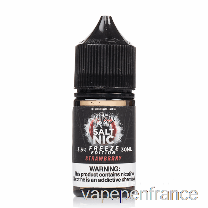Geler - Sels De Fraise - Impitoyable - Stylo Vape 30 Ml 50 Mg